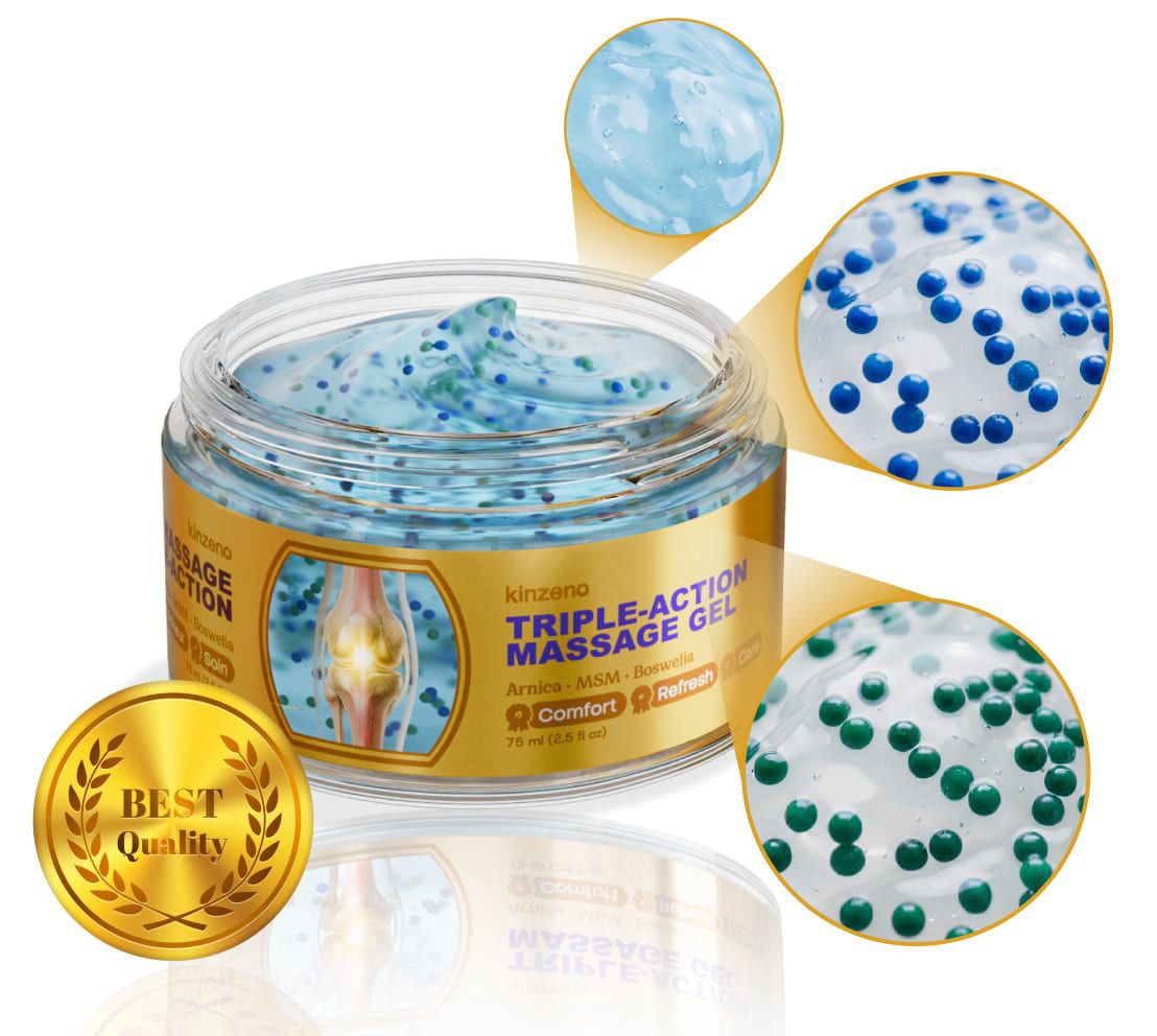Kinzeno Joint Pain Massage Gel — the cooling comfort rub covered in this benefits guide